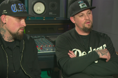 Joel et Benji Madden Channel 4 News